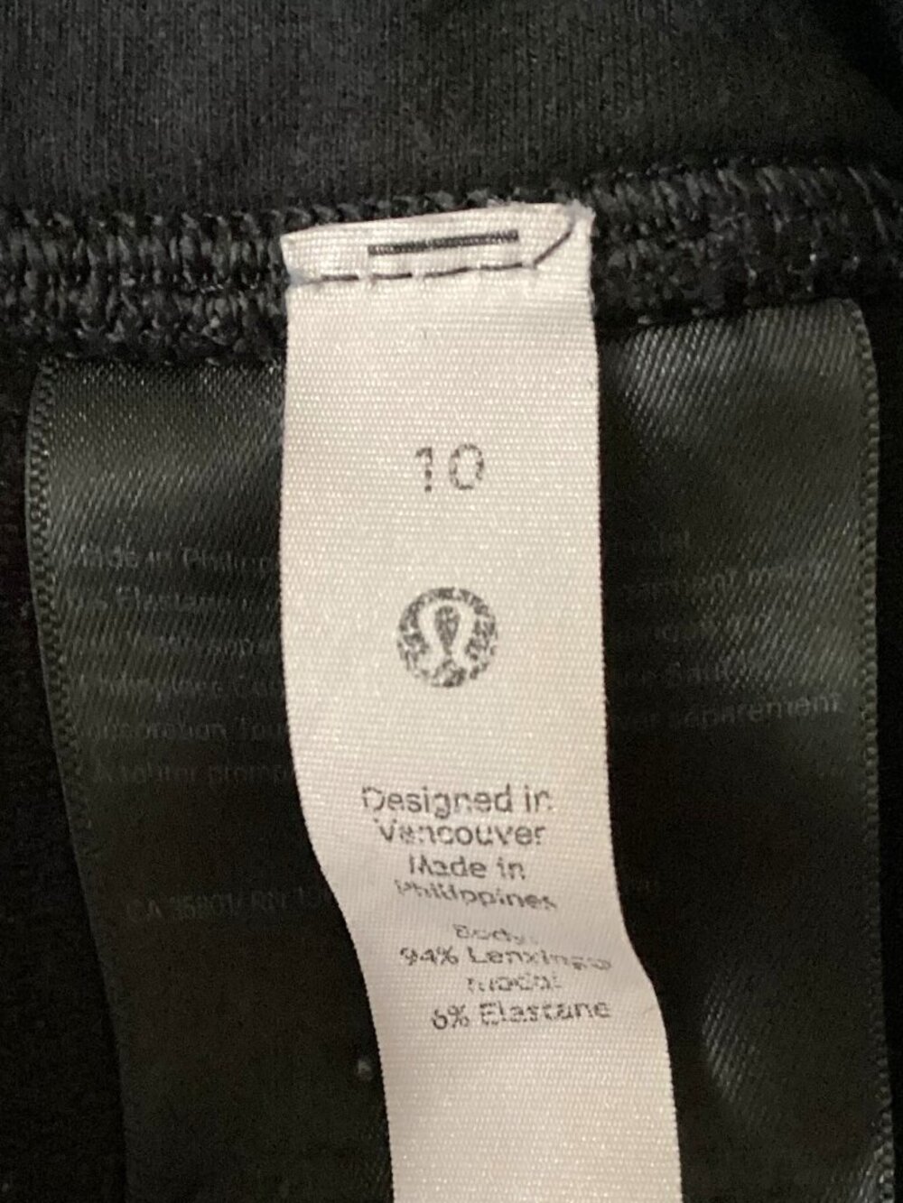 Lululemon Womans High-Rise Black Align Leggings Supportive Waistband Yoga Pants - Picture 7 of 8